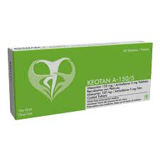Keotan 150 mg + Amlodipino 5 mg